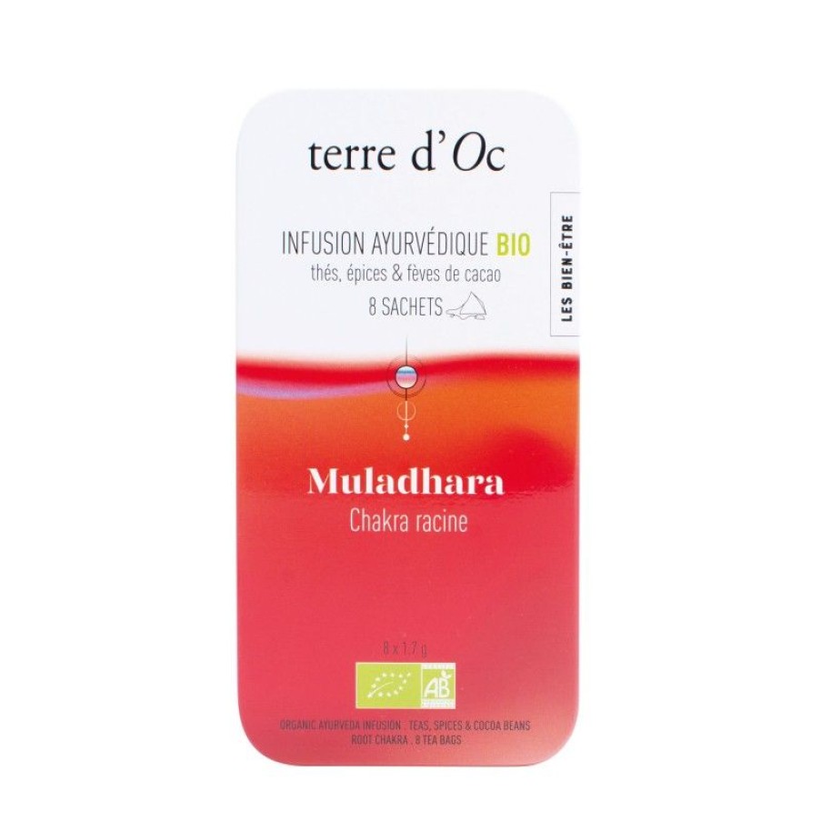 Terre d'Oc Infusion Ayurvedique Bio Chakra Racine Je Suis | The Noir