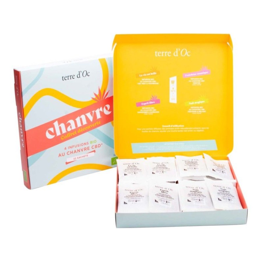 Terre d'Oc Coffret Chanvre Bio | Infusions & Tisanes