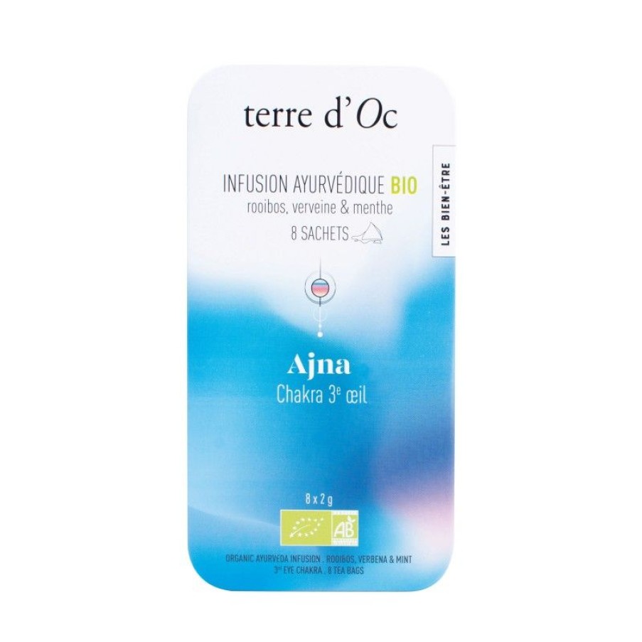 Terre d'Oc Infusion Aryurvedique Bio Chakra Oeil Je Vois | Sans Theine