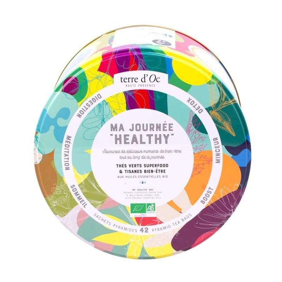 Terre d'Oc Coffret Ma Journee "Healthy" | Infusions & Tisanes