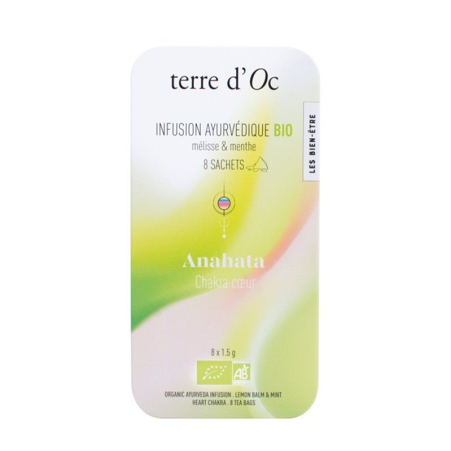 Terre d'Oc Infusion Ayurvedique Chakra Coeur Jaime | Sans Theine